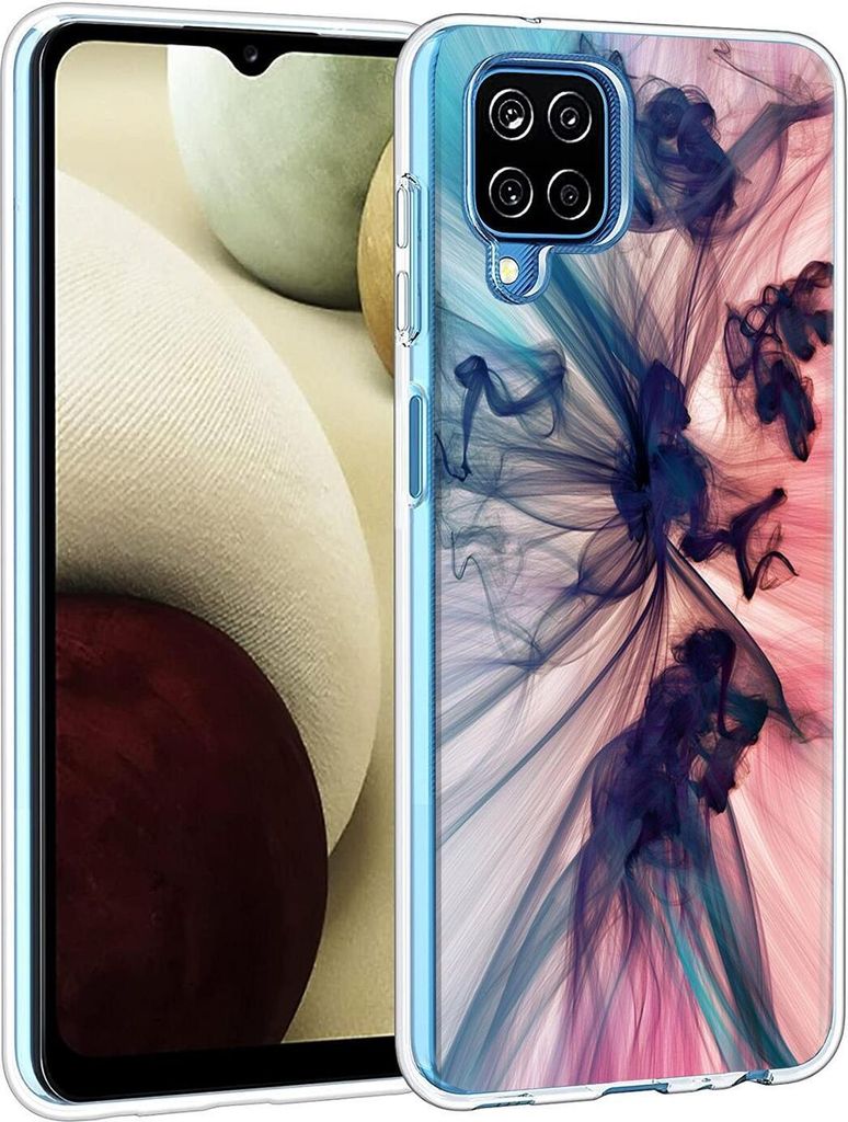 Conie Aufdruck Silikon Schutzhülle für Samsung Galaxy A12 / M12 Tasche Case Bild Cover Bumper TPU Hülle als Motiv 03