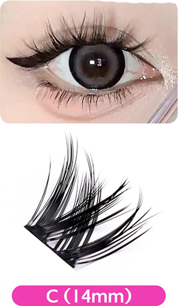 INF Dramatische Volumen Wimpern - PF01-08