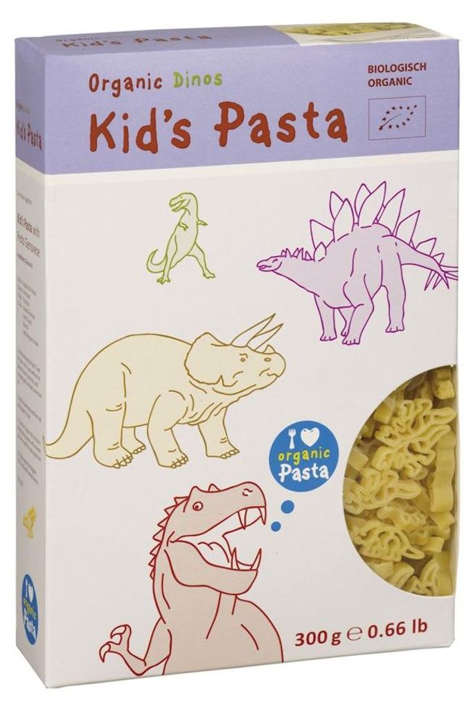 MAKARON (SEMOLINOWY) DLA DZIECI DINOZAURY BIO 300 g - ALB-GOLD (KID'S PASTA)