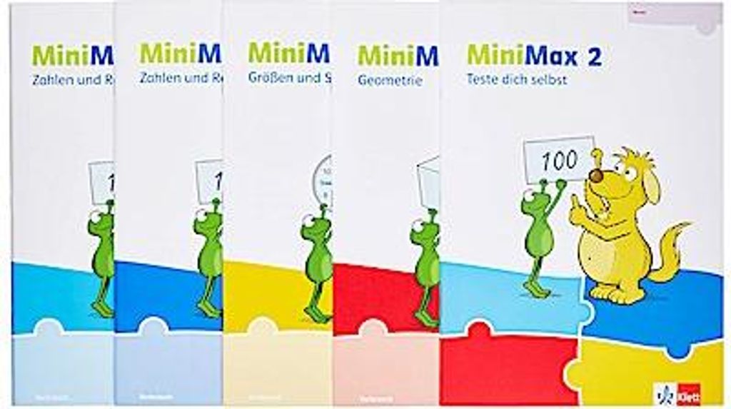 MiniMax 2. Schülerpaket (5 Hefte: Zahlen und Rechnen A, Produktbild 
