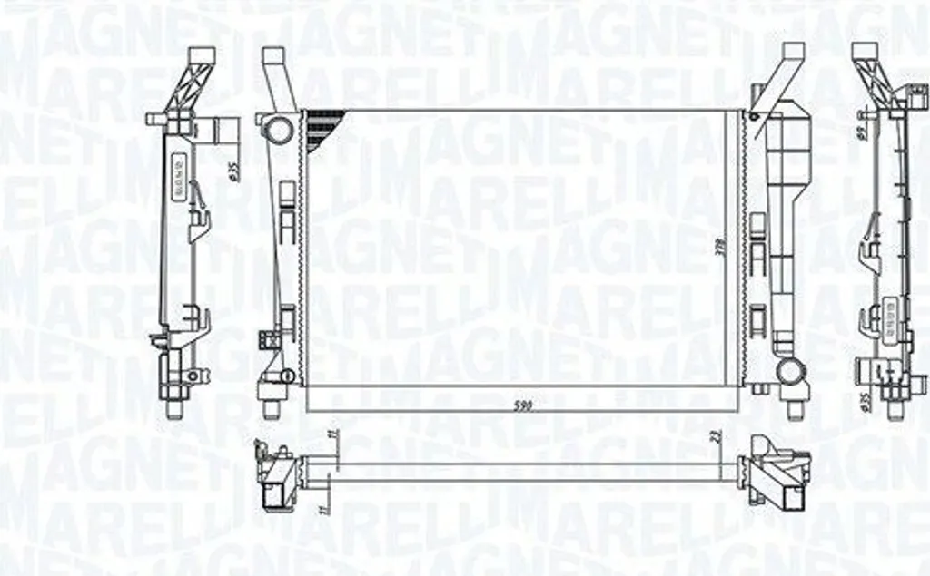 Solution Anti-Surchauffe Radiateur Moteur Magneti Marelli Mercedes Classe A