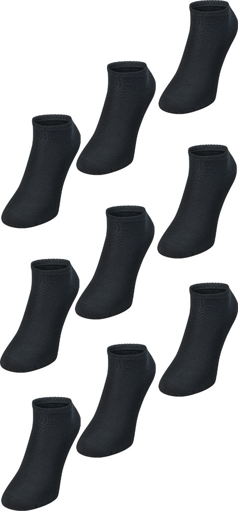 JAKO Socken 9er-Set - Bequeme Füßlinge mit Komfortbund Größe: 35-38