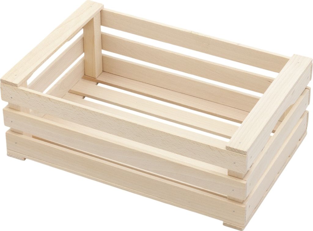 Holzkiste für Kräuter Blumen Pflanzgefäß Holzbox 30x20 cm