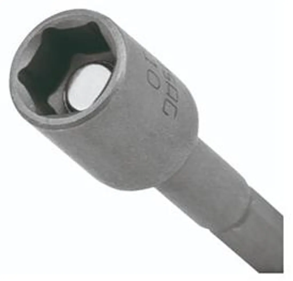 Embout à douille 17 mm contre l'arrondi des têtes de vis hexagonales