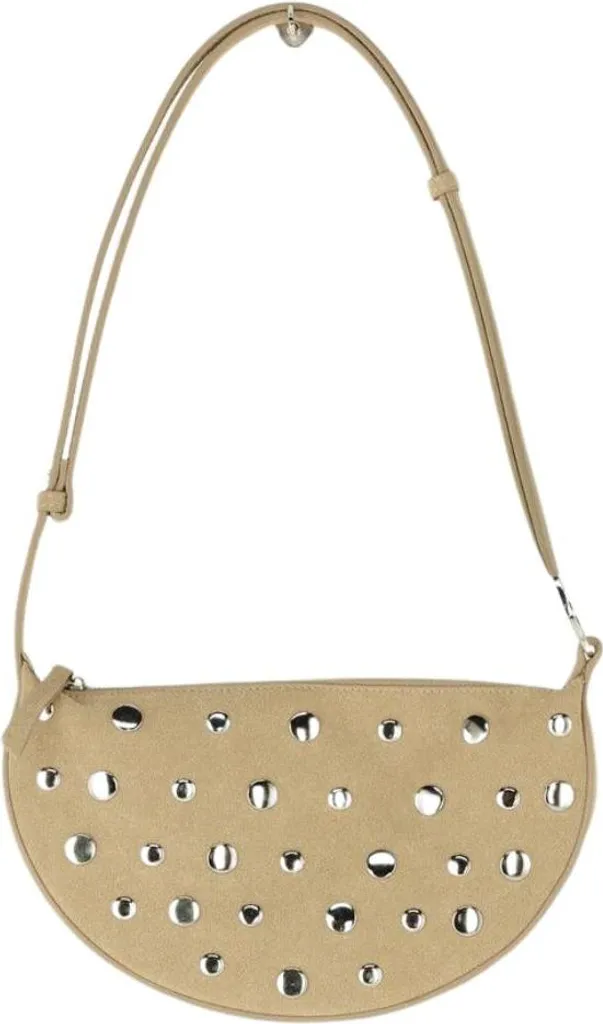 Innamorati della Borsa My Jewellery Beige Borchie | Novità Accessori