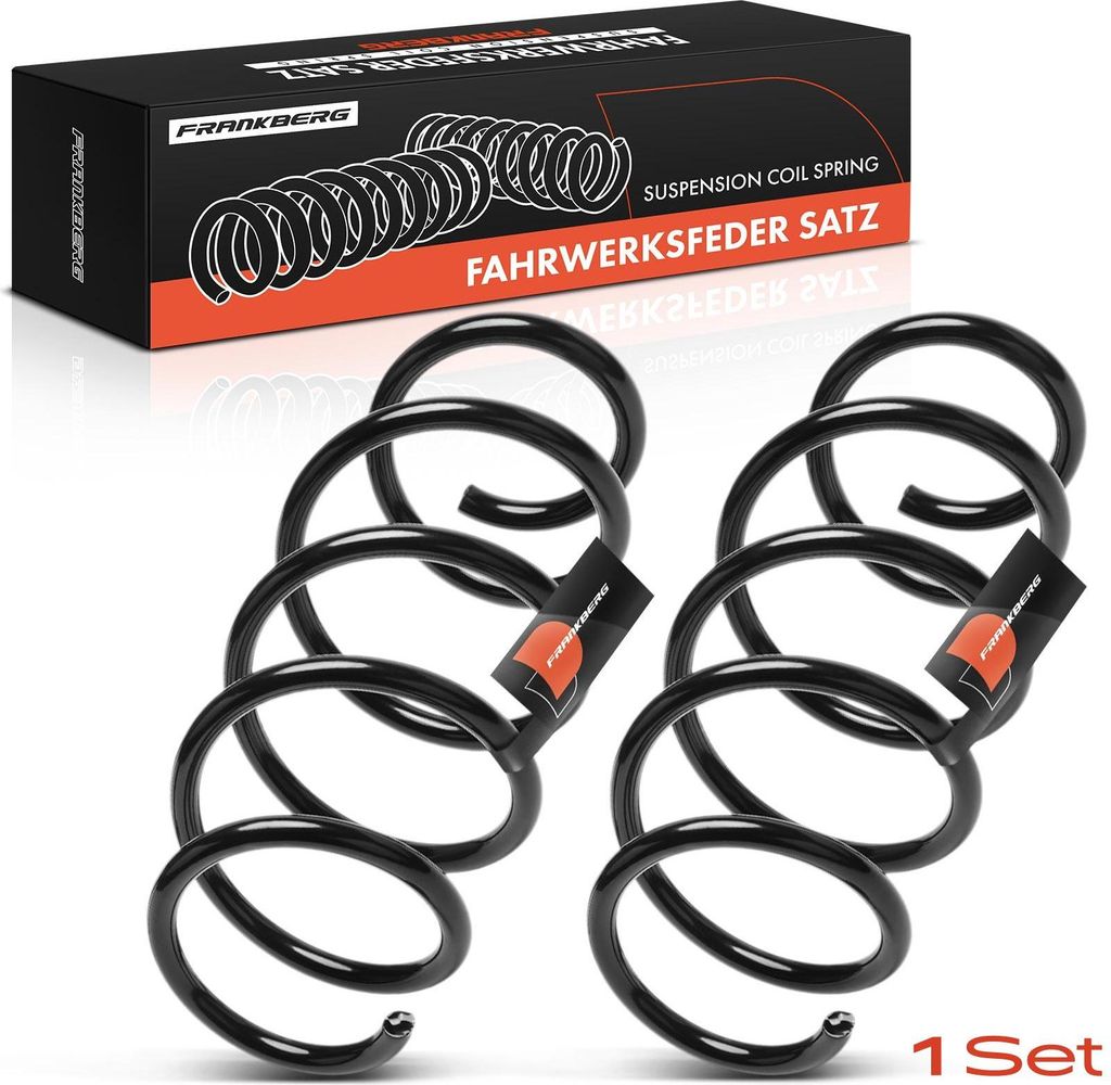 Frankberg 2x Fahrwerksfeder Vorderachse für Opel Vectra C Z02 Vectra C Caravan Vectra C CC 2002-2009
