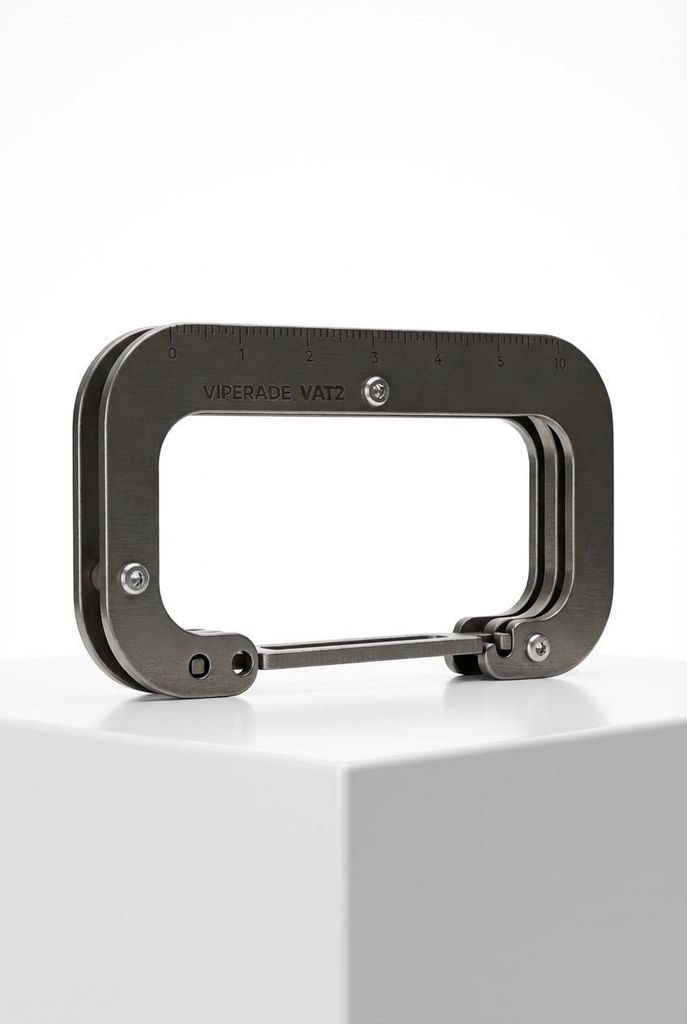 Viperade Titanium EDC Hook VAT2 – Schlüsselbund-Karabiner & Tischhaken in Einem