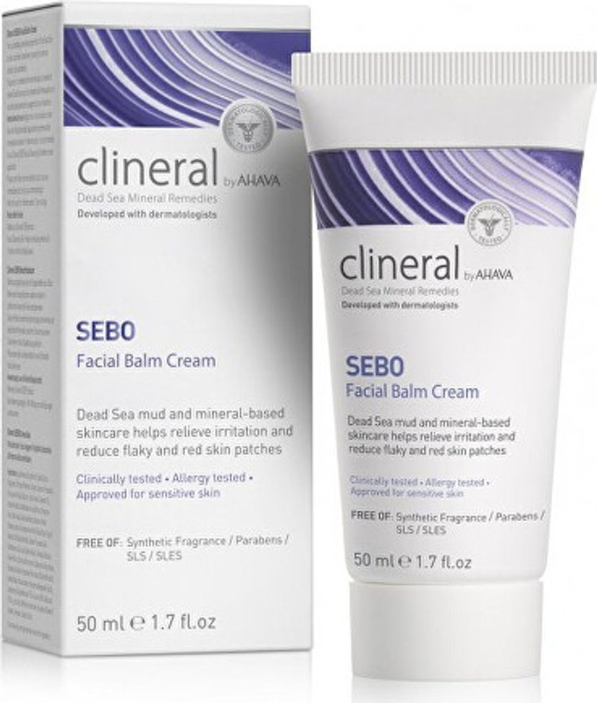 Ahava Clineral SEBO Balsam do twarzy w kremie do skóry Zdjęcie produktu 