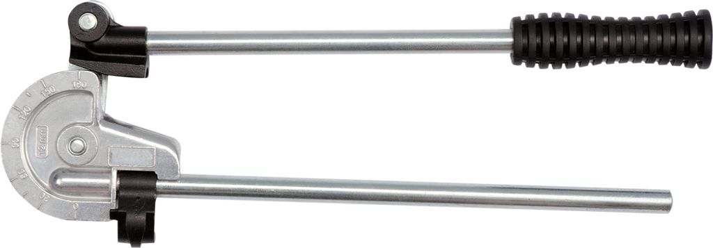 A tool for bending pipes, shown against a white background.