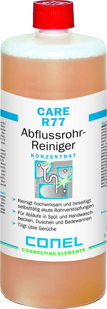 CONEL CARE Abflussrohr-Reiniger 1L Produktbild 1