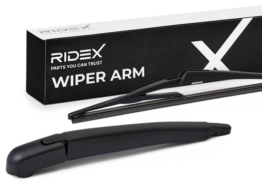 RIDEX 301W0169 Wischerarm Scheibenwischerarm Hinten passend für MERCEDES-BENZ E-Klasse T-modell (S212) 305mm mit Wischblatt
