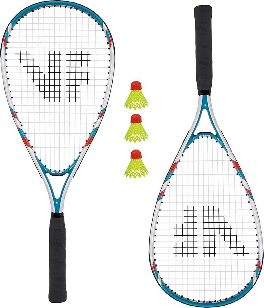 Vicfun Speed Badminton Set 100 Field | Speedbadminton Badmintonset Badmintonschläger Badmintonball