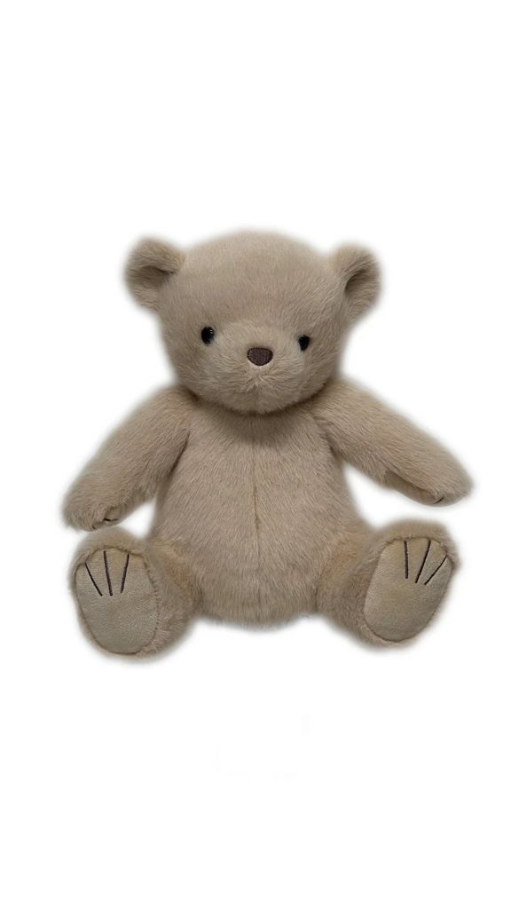 Magic Plushie Bear, Short Shearling Fur, Beige