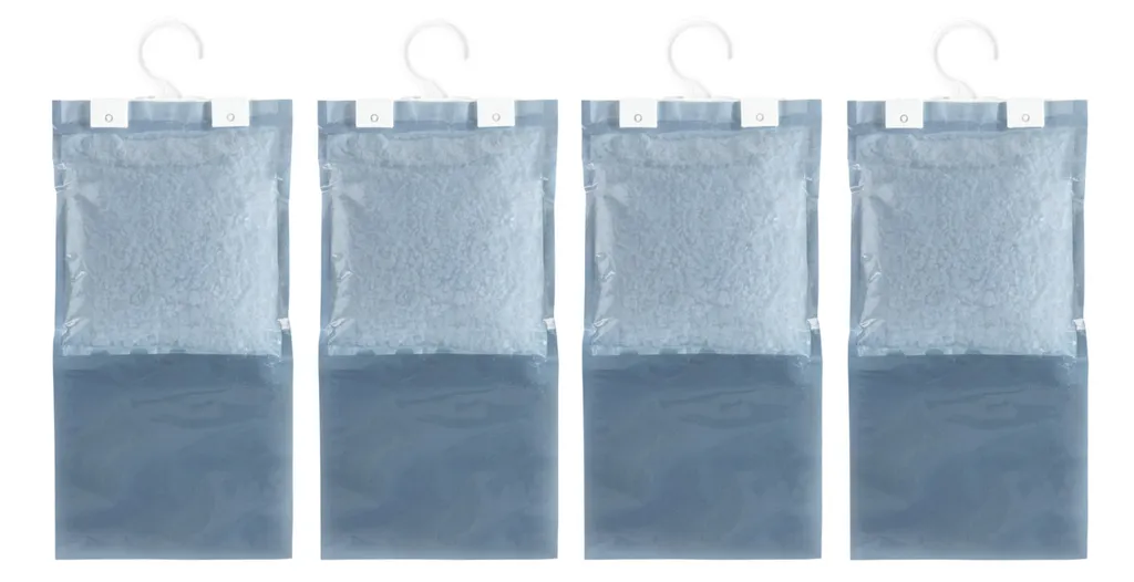 Déshumidificateur à suspendre senteur Lavande - Lot de 4 sachets 230g