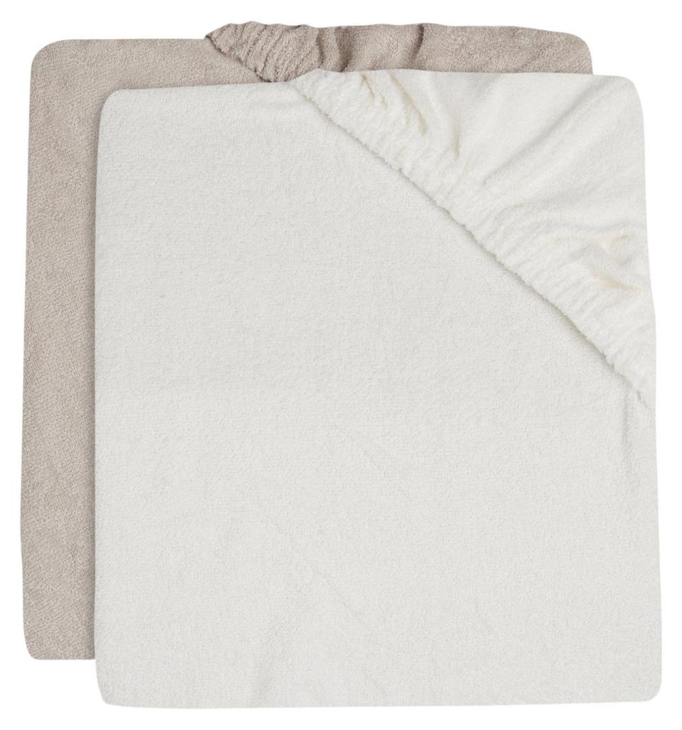 Wickelauflagenbezug Frottee 50x70cm - Ivory/Nougat - 2 Produktbild 