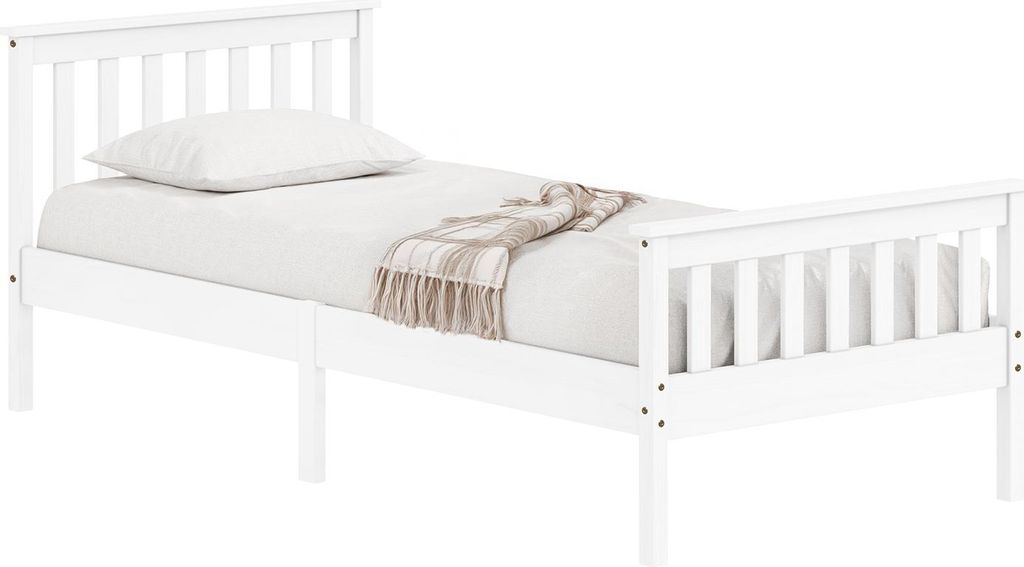 Jednolôžko TORINO 90x200 biely lak Obrázok produktu 