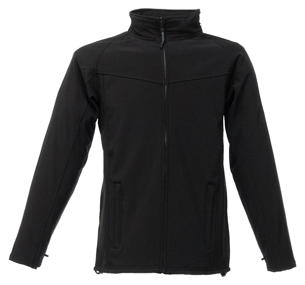 Regatta Uproar Herren Softshell-Jacke / Fleece-Jacke FK537 (3XL) (Schwarz/Schwarz)