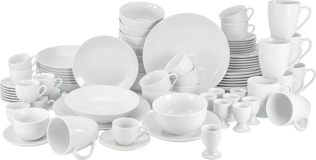CreaTable, 22700, Luna Weiss, Kombiservice 80-tlg, Produktbild 