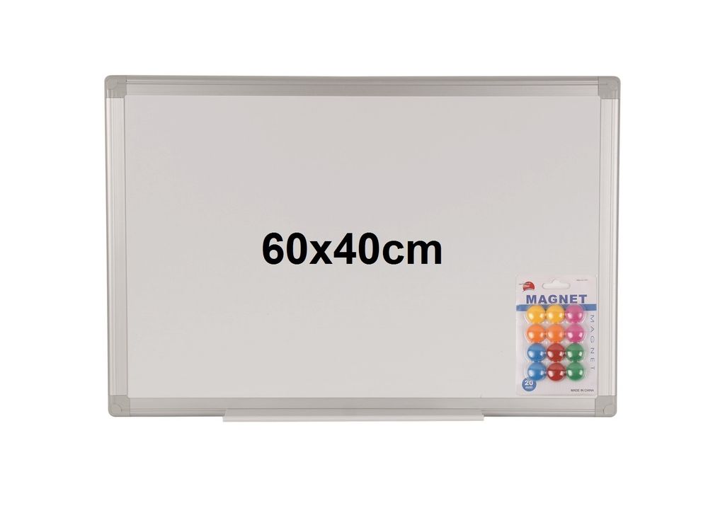 Whiteboard Magnettafel Schreibttafel Magnete Pinnwand Tafel Memoboard 60x90cm 