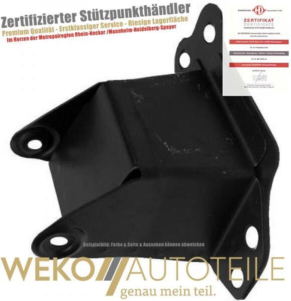 Halter Stoßstange vorne links DIEDERICHS 1813053 für OPEL