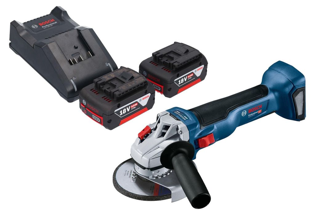 Bosch GWS 18V-10 Profesjonalna akumulatorowa szlifierka Zdjęcie produktu 