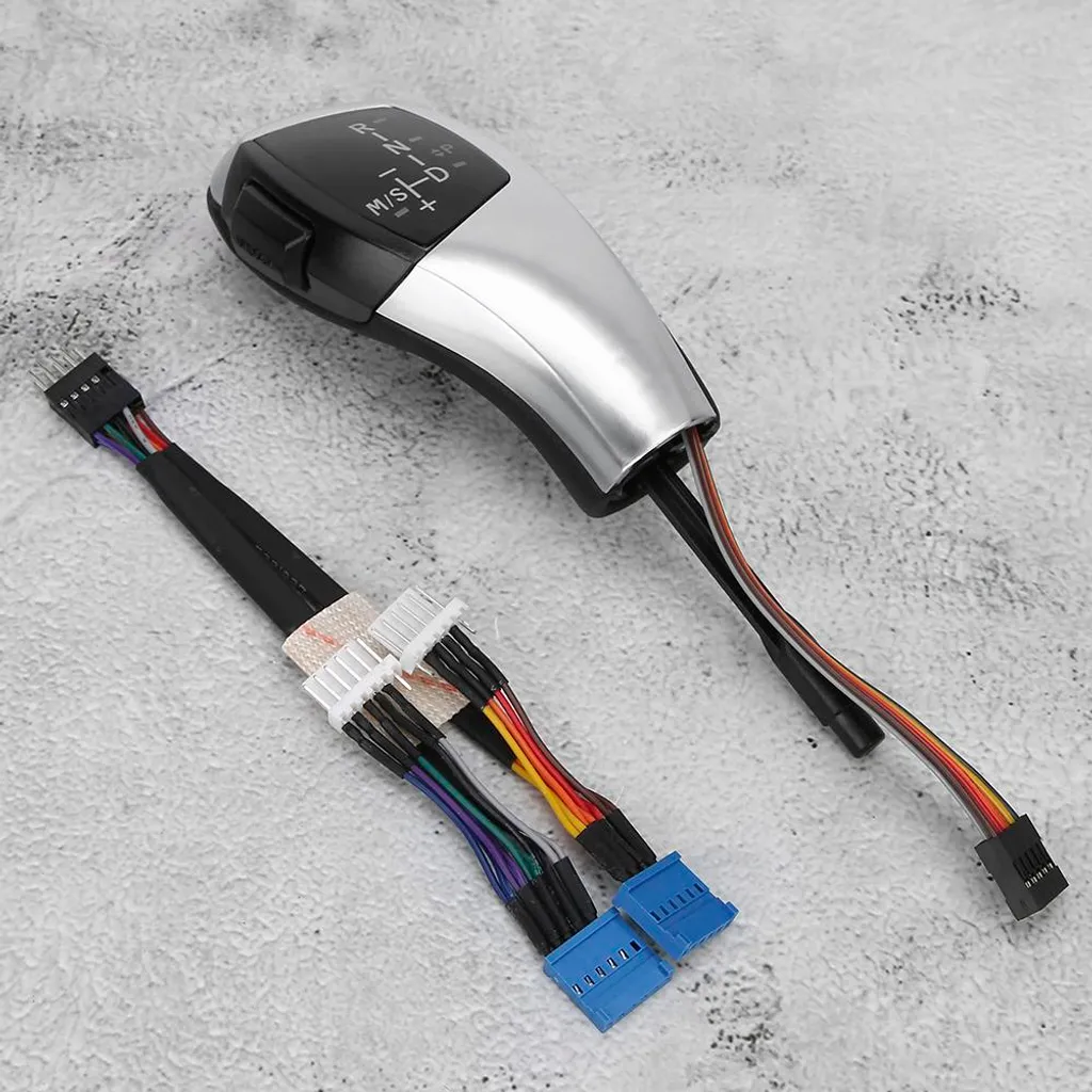 Kit rétrofit pommeau LED automatique LHD pour BMW E90 E92 E84 silver