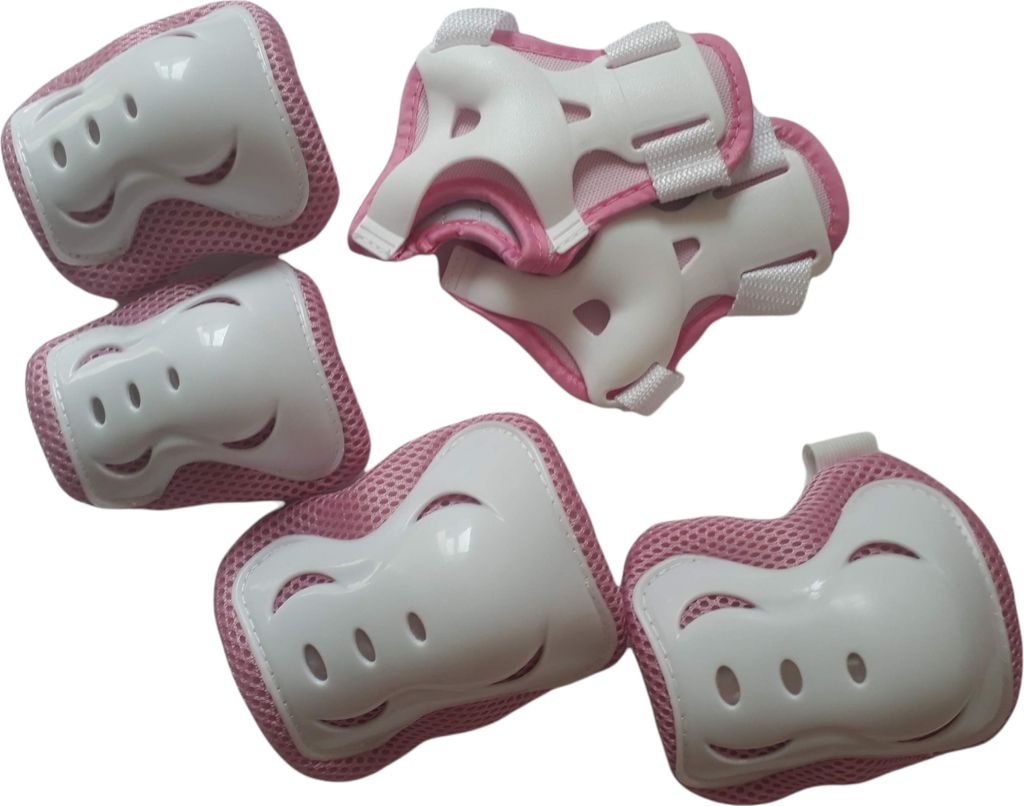 KINDER PAD SCHONER SCHÜTZER SET PINK GR XS-L 