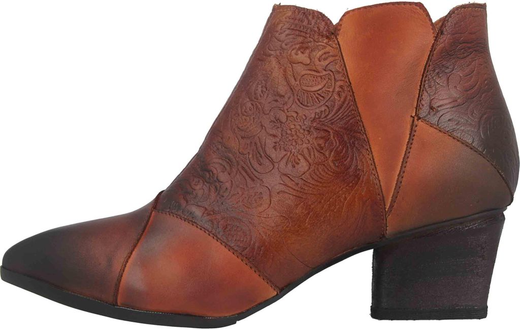 Spring Footwear MELODIE Boots in Übergrößen Braun MELODIE-CA große Damenschuhe