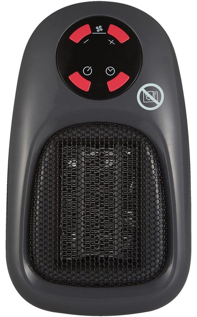 Balderia Steckdosen Mini Heizung - Heizlüfter 500W Produktbild 