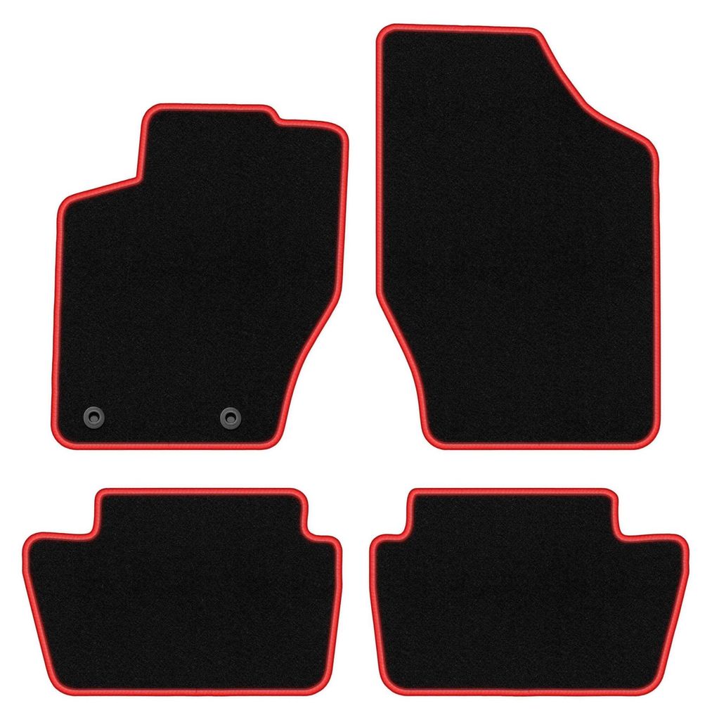 Velours-Fußmatten für Citroen C4 I 2004-2010 Produktbild 