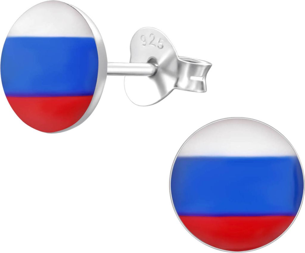 Ohrringe Ohrstecker 925 Sterling Silber Russland