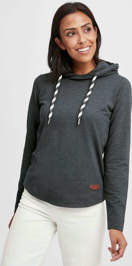 OXMO OXWandy Damen Kapuzenpullover Hoodie Pullover mit Kapuze