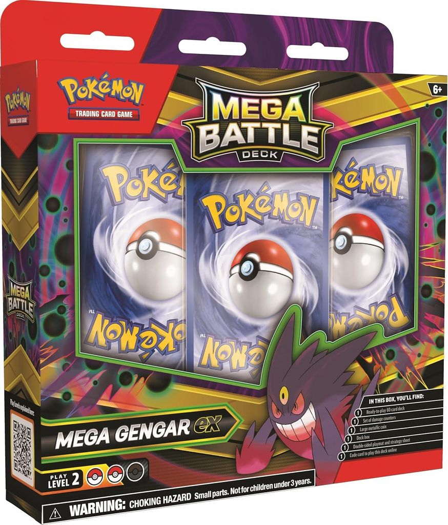 Pokemon TCG: Mega Battle Deck – Mega Gengar EX / Mega Immagine del prodotto 