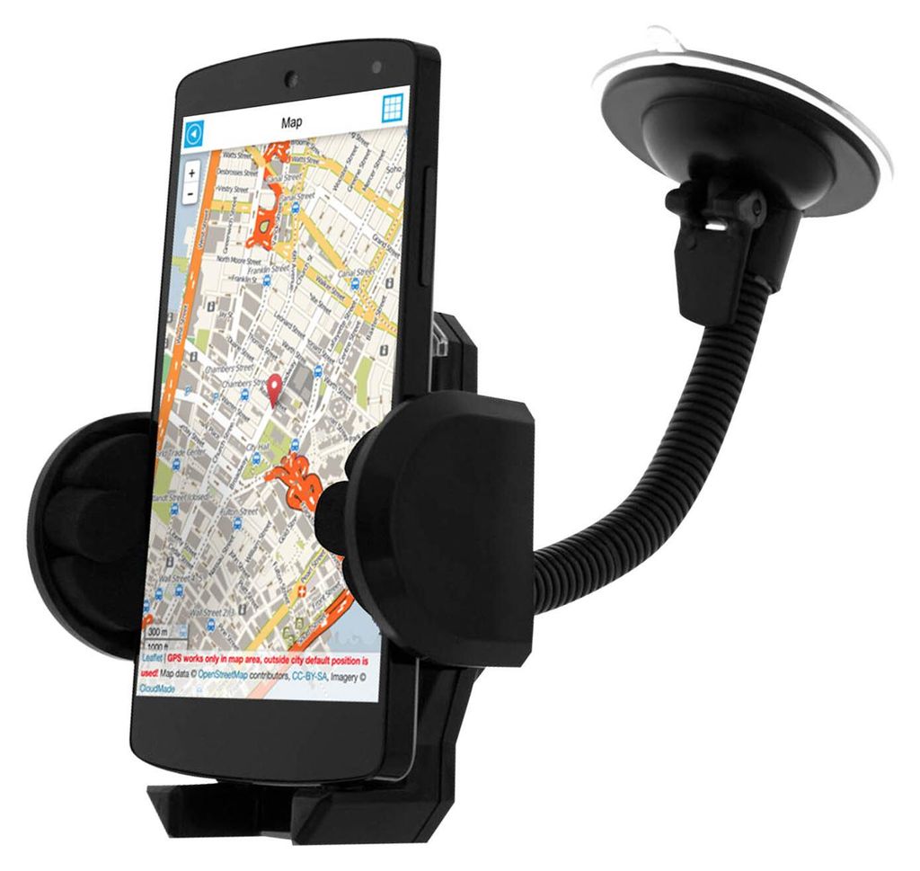 Avizar, Drehbare KFZ-Halterung für Smartphones (Saugnapf- Produktbild 