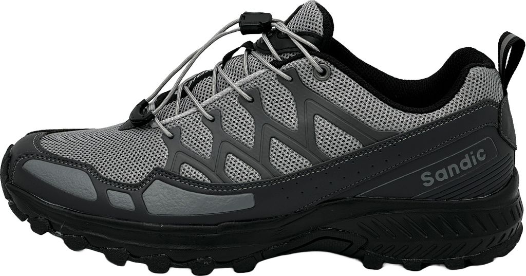 Nowaland Damen Herren Wanderschuhe Bequeme Trail Running Trekkingschuhe Outdoor Schuhe ,Dunkelgrau/Grau,44