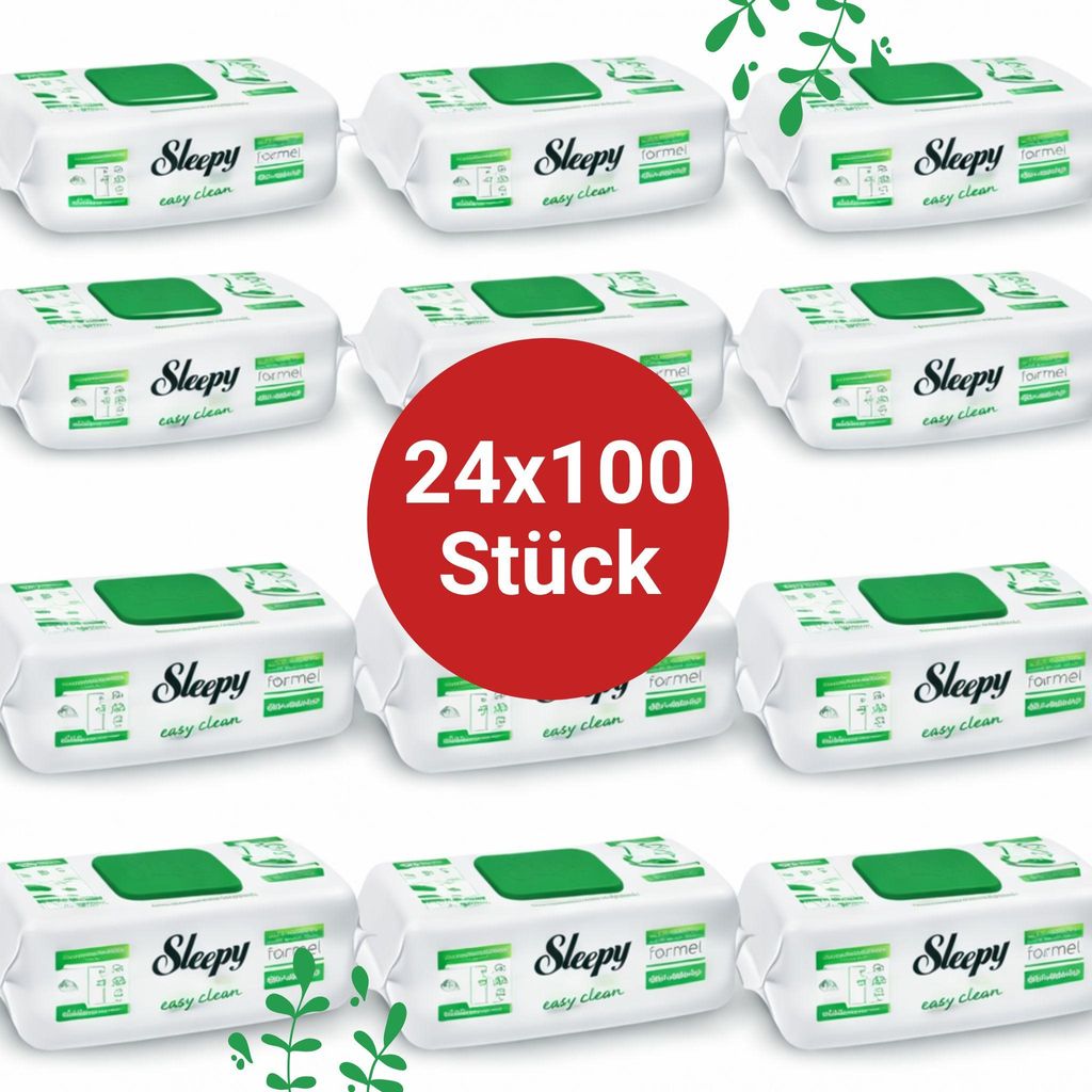 Čisticí ubrousky Sleepy Easy Clean – 12x100 Pine + 12x100 Obrázek produktu 
