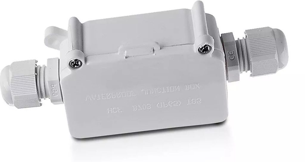 Wasserdichte Box mit Klemmleiste weiß IP 65 5897/VTACKörper/Form DetailsMaterial: AluminiumGehäusefarbe: WeißFähigkeitenIP Bewertung: IP65