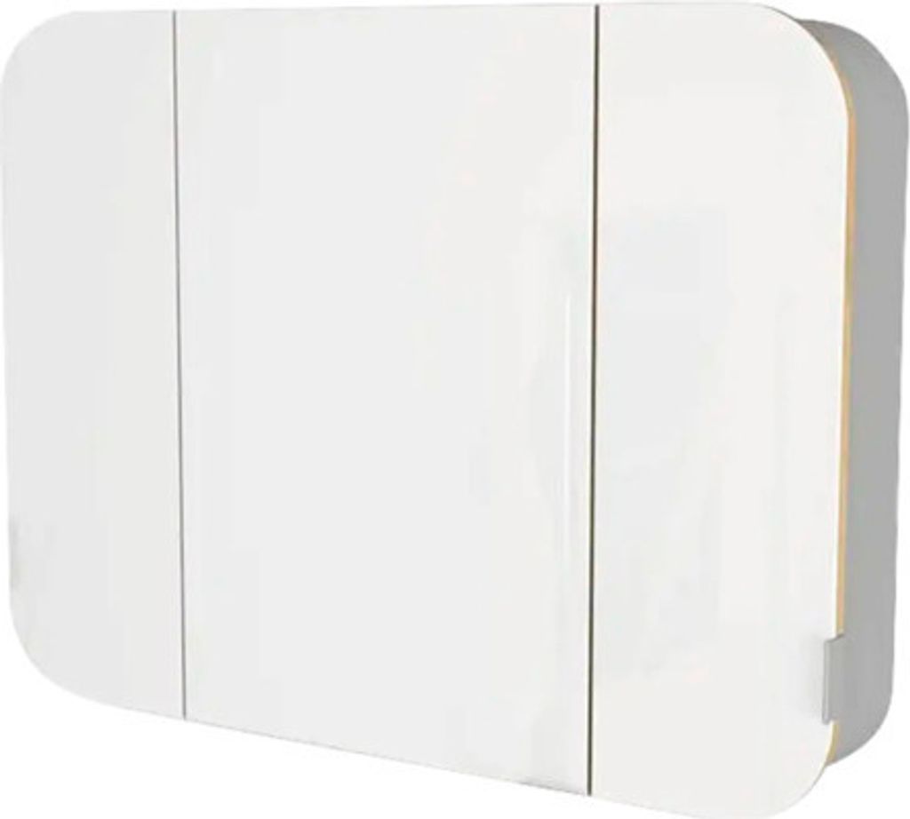 Spiegelschrank Devo Sonet BxHxT 80x60x14 cm grey/oak