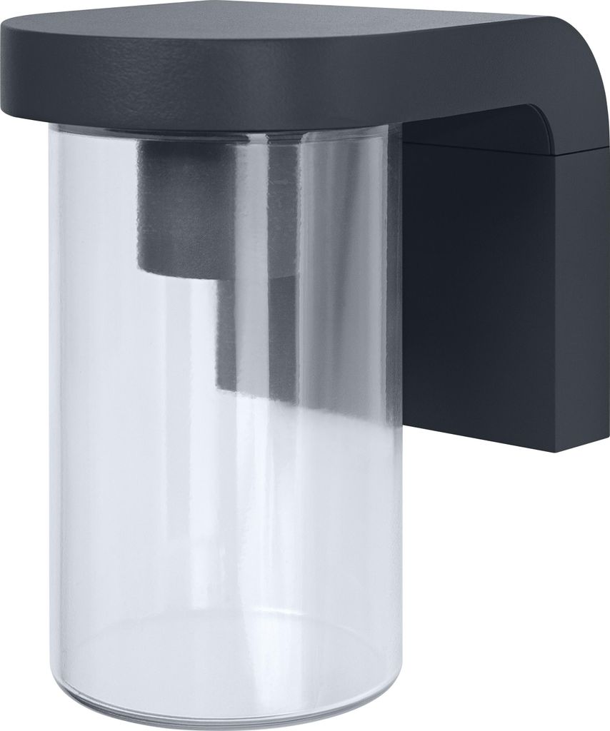 OSRAM applique da esterno E27 in vetro trasparente, design Immagine del prodotto 
