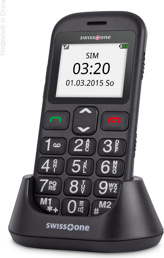 mobilný telefón swisstone BBM 320C s veľkým tlačidlom Obrázok produktu 15