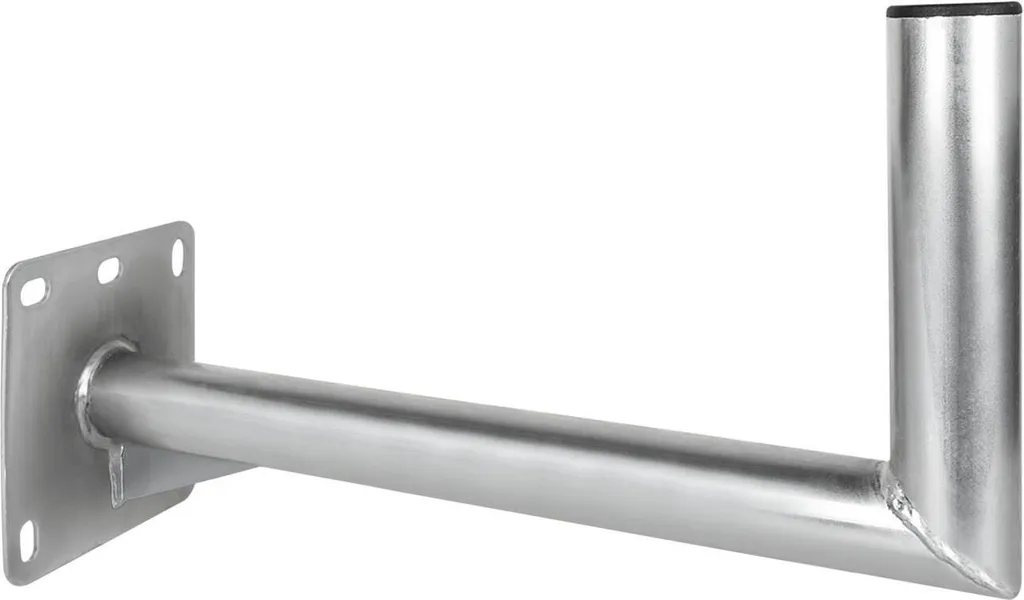 Support mural anti-vibration Megasat 110150 acier pour antenne instable