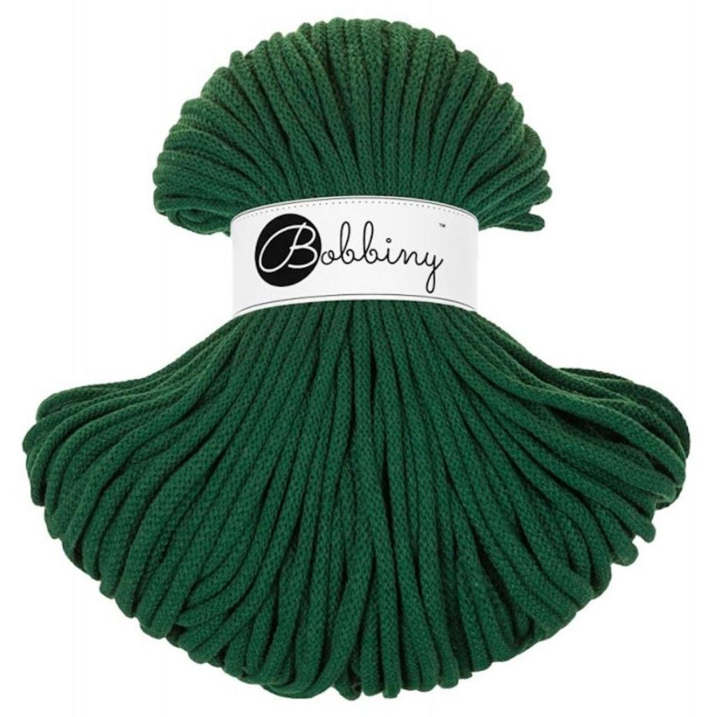 Bobines Cordon macramé Premium 5mm Vert sapin - 1 pc Image du produit 