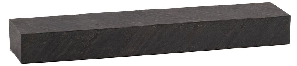 Wandregal 90x10x20cm Mango Massivholz Steinoptik Anthrazit Produktbild 