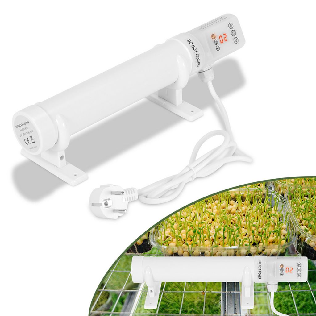 Clanmacy Chauffage de serre 60W Chauffage électrique à Image du produit 