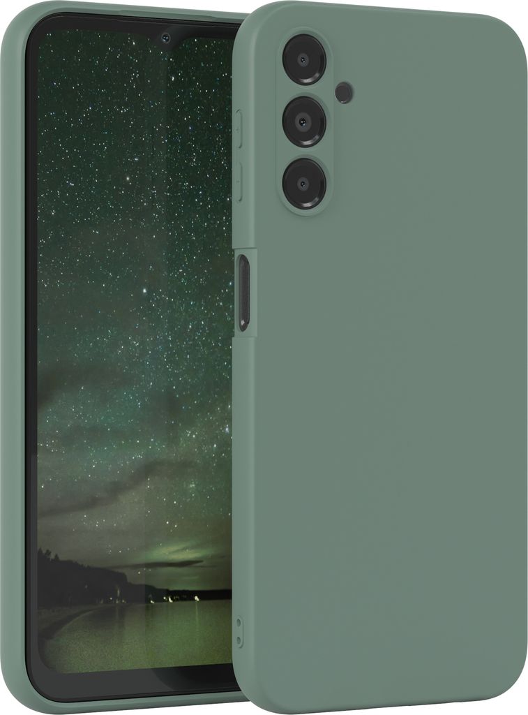 EAZY CASE - TPU Hülle für Samsung Galaxy A14 5G, TPU Case stoßfeste Handyhülle, weiches Cover mit Kameraschutz, Silikonhülle in Grün