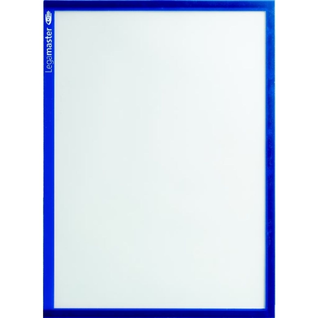 Dokumentenhalter magnetisch A4 blau VE=5 Stück