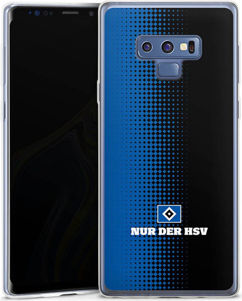 DeinDesign Slim Hülle für Samsung Galaxy Note 9 Silikon Case Ultra Dünn Handyhülle HSV Logo Offizielles Lizenzprodukt