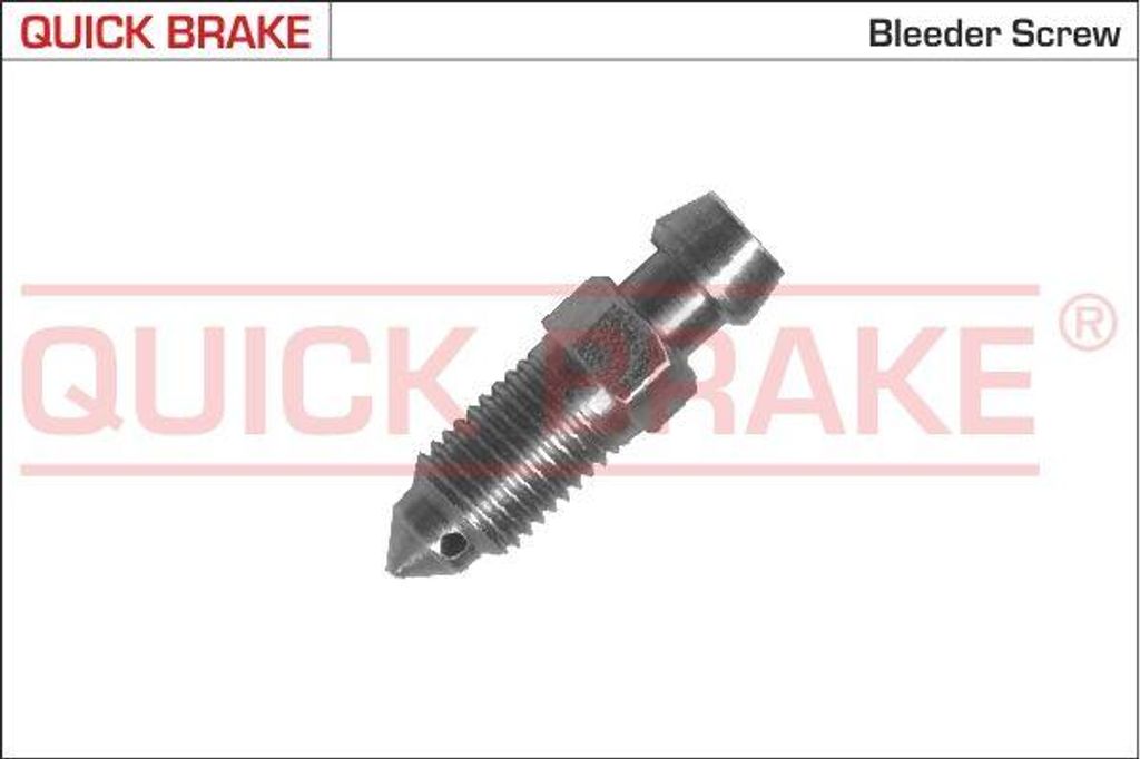 QUICK BRAKE 0093 Entlüftungsschraube/-ventil OE 5812507310 kompatibel mit Pajero, Grandis, 6, Sportage, Shuma, Sephia, Rio, Retona, Pride, Picanto...