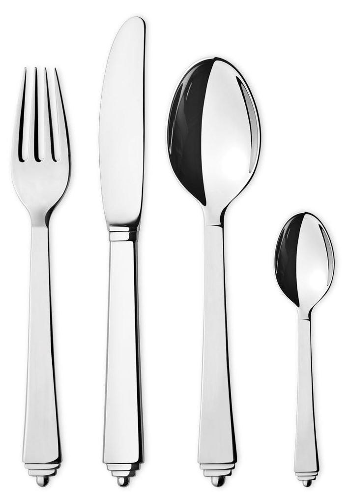 Georg Jensen - Pyramid 16 tlg. Besteckset für 4 Personen