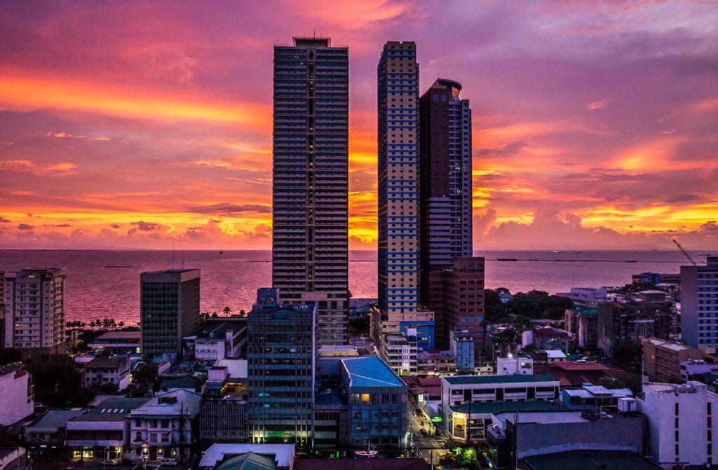 hansepuzzle 40464 - Manila Puzzle, 500 Teile, Reisen, 46,0 x 30,0cm mit hochwertiger Aufbewahrung, Kartonbox und wiederverschließbarem Beutel